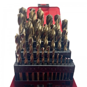 25PCS DIN338 HSS Twist Drill Bit Set From 1-13mm