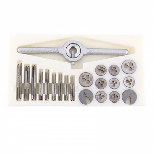 30PCS HSS Metric And Inch Size MINI Tap & Die Set