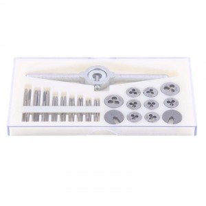 30PCS HSS Metric And Inch Size MINI Tap & Die Set