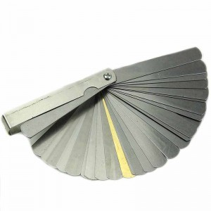 32 Blades Feeler መለኪያ ከ 0.04-0.88 ሚሜ