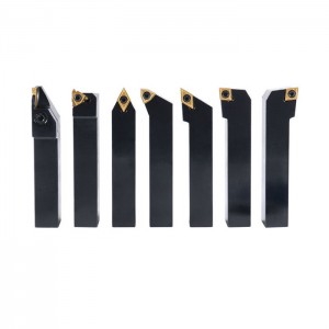 7pcs Carbide Turning Tool Set With Metric & Inch Size