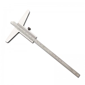 Depth Vernier Gauge With Stainless Steel And Monoblock Depth Type