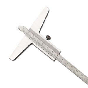 Depth Vernier Gauge With Stainless Steel And Monoblock Depth Type