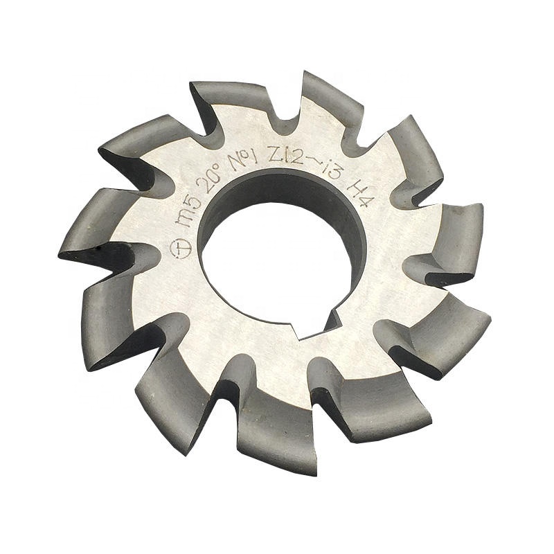 HSS Module Involute Gear Cutters With PA20 And PA14-1/2