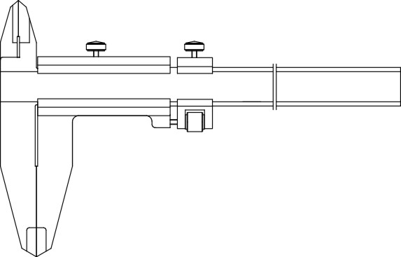 Monoblock Vernier Caliper_1【宽4.85cm×高3.10cm】