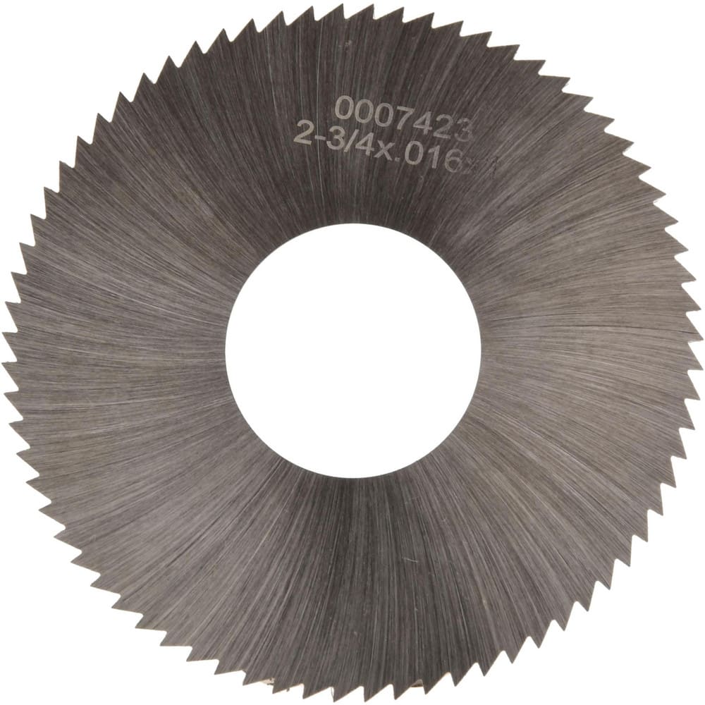 HSS Metric Plain Metal Slitting Saws For Industrial