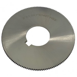 HSS Inch Screw Slotting Saws For Industrial With Bright Or TiN Coated