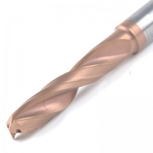 DIN6537L Metric Solid Carbide Twist Drill With Internal Coolant & External Coolant