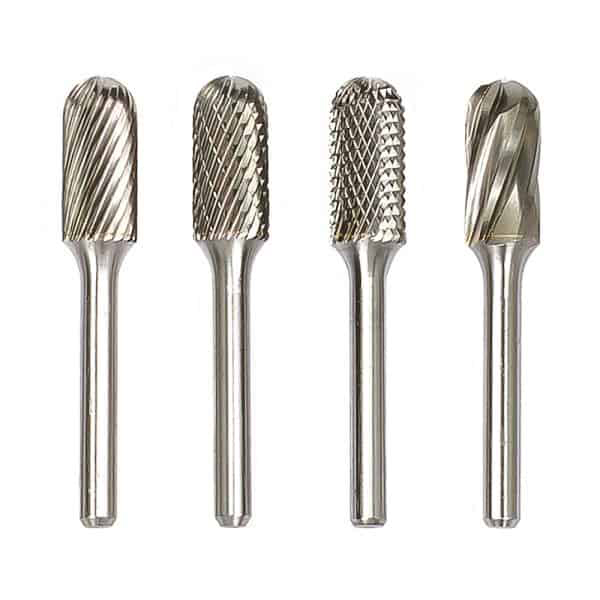 Type C Cylinder Ball Nose Tungsten Carbide Rotary Burr