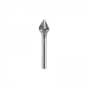 Type J-60 Degree Cone Tungsten Carbide Rotary Burr