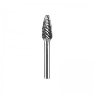 Type F Ball Nose Tree Tungsten Carbide Rotary Burr