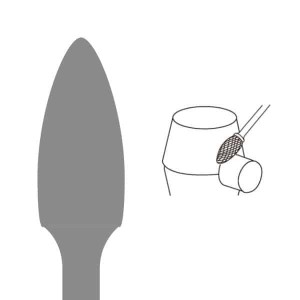 Type H Flame Tungsten Carbide Rotary Burr