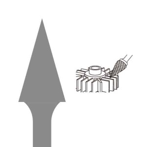 Type M Cone Tungsten Carbide Rotary Burr