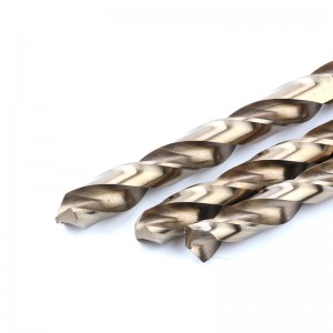 DIN338 HSS Twist Drill Bit Fully Ground Or TiN Coated