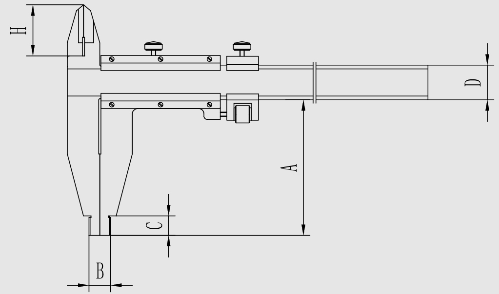 vernier caliper drawing